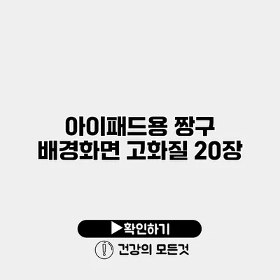 아이패드용 짱구 배경화면 고화질 20장