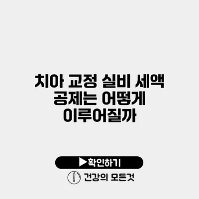 치아 교정 실비 세액 공제는 어떻게 이루어질까?